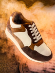 Solethreads Men Colourblocked Memory Foam Sneakers