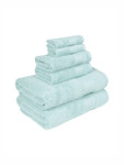 Mytrident Blue 6 Pieces Pure Cotton 500 GSM Towel Set
