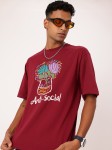 Kook N Keech Street Cool Attitude Printed Oversized T-shirt