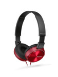 Sony MDR Zx310Ap Wired On Ear Headphones with Mic – Red