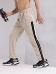 Hrx By Hrithik Roshan Men Contrast Taping Rapid-Dry Running Track Pants