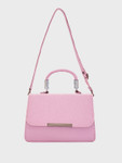 Caprese Ciko Animal Textured Structured Satchel