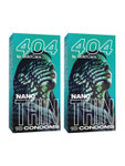 +18 Bold Care 404 Super Nano Thin Condoms – 10 Units Each
