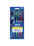 Oral – B Set of 4 Criss Cross Gum Care Soft Manual Toothbrush – Multicolored