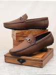 Here&Now Men Round Toe Slip-On Loafers starts from Rs.399