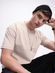 Kook N Keech Men Drop-Shoulder Sleeves Pure Cotton T-shirt