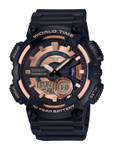 Casio Casio Youth Combination Men Black Analogue and Digital watch AD222 AEQ-110W-1A3VDF