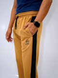 Khaki Colourblocked Training Track Pants 2
