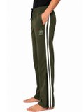 Olive Brand Logo Training Track Pants 4