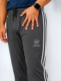 Olive Green & Grey Training Track Pants 6