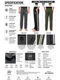 Olive Green Brand Logo Training Track Pants 2