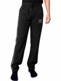 Black Brand Logo Training Track Pants 1