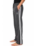 Black & Grey Striped Training Track Pants 3