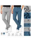 Silver Casual Trousers 2