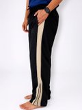 Black Colourblocked Training Track Pants 3