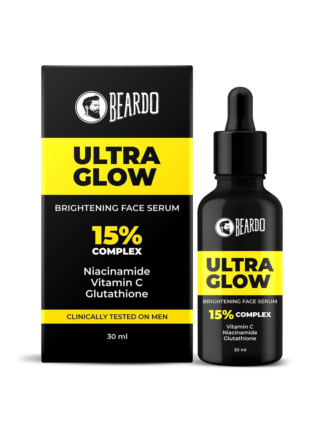 BEARDO Ultra Glow Brightening Face Serum with Niacinamide and Vitamin..