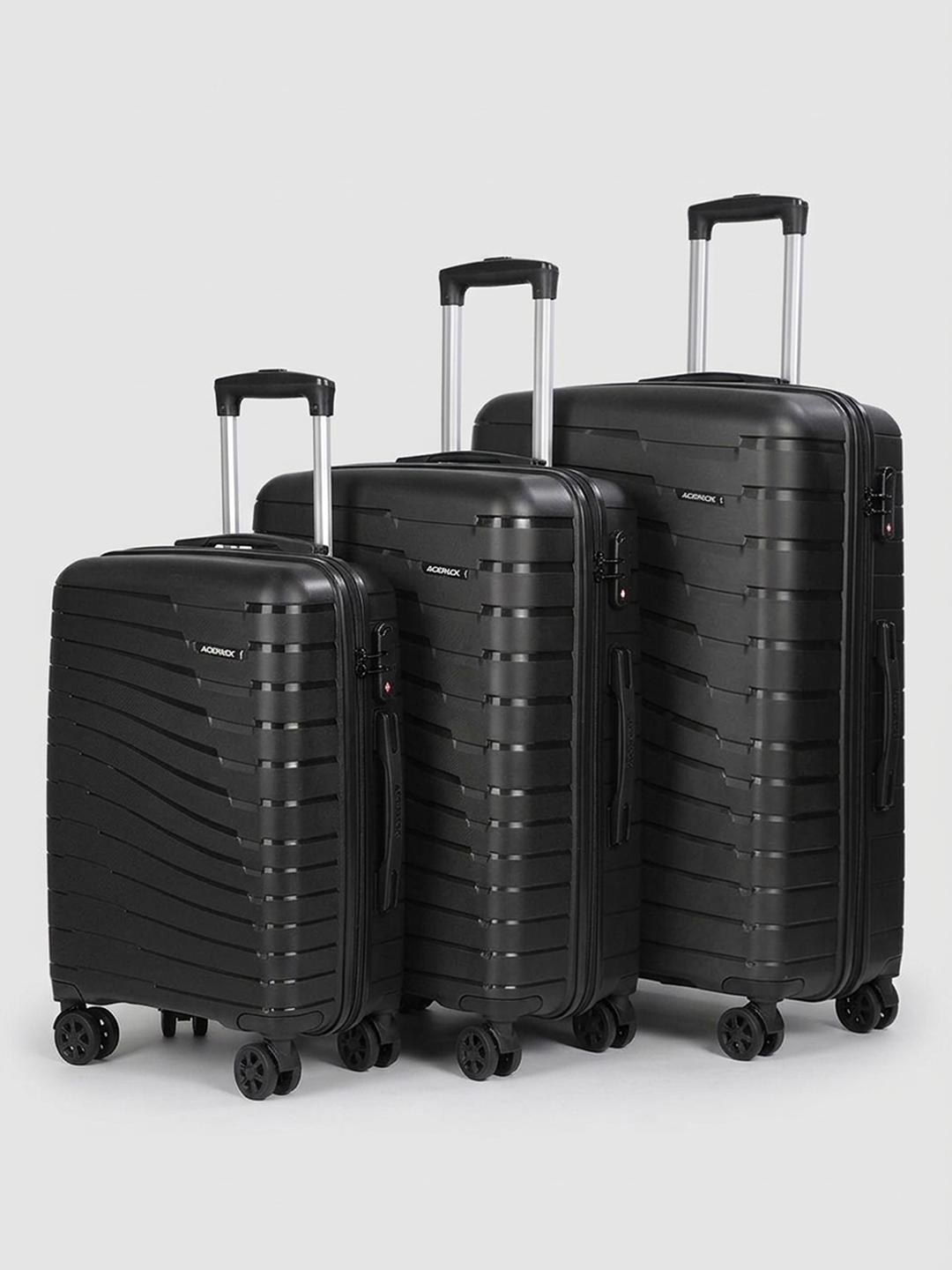 ACEPACK Starlink Set Of 3 Hard-Sided Large and Medium, Cabin Trolley ..