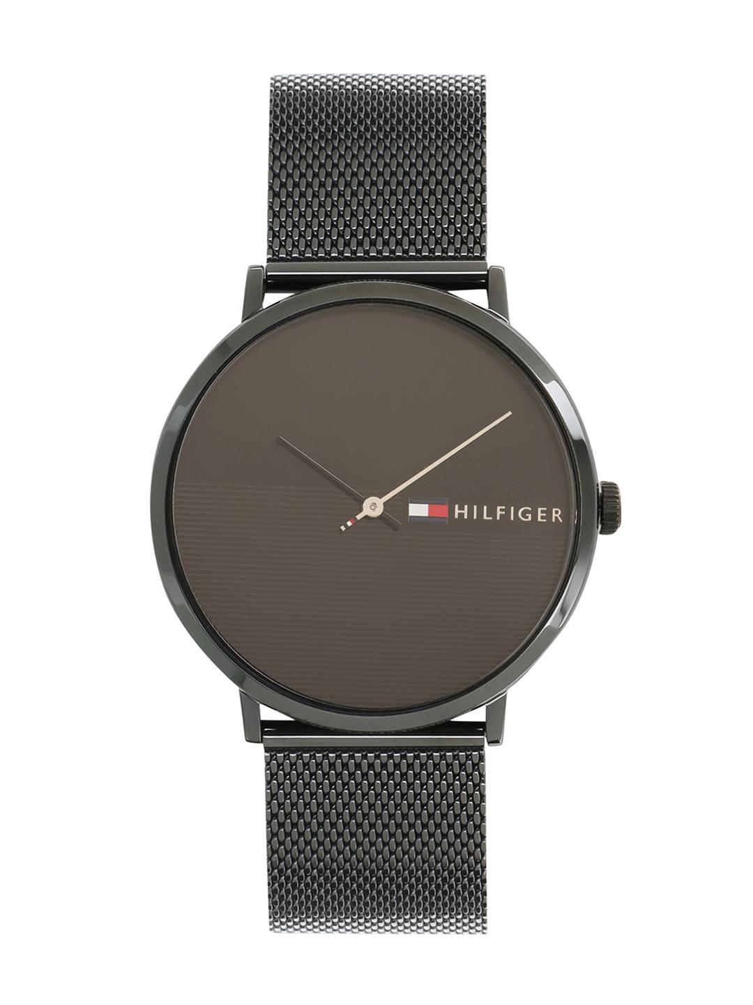 Buy Tommy Hilfiger Quartz Analog With Black Dial Watch For Men Neth1791464 - - Accessories for Men