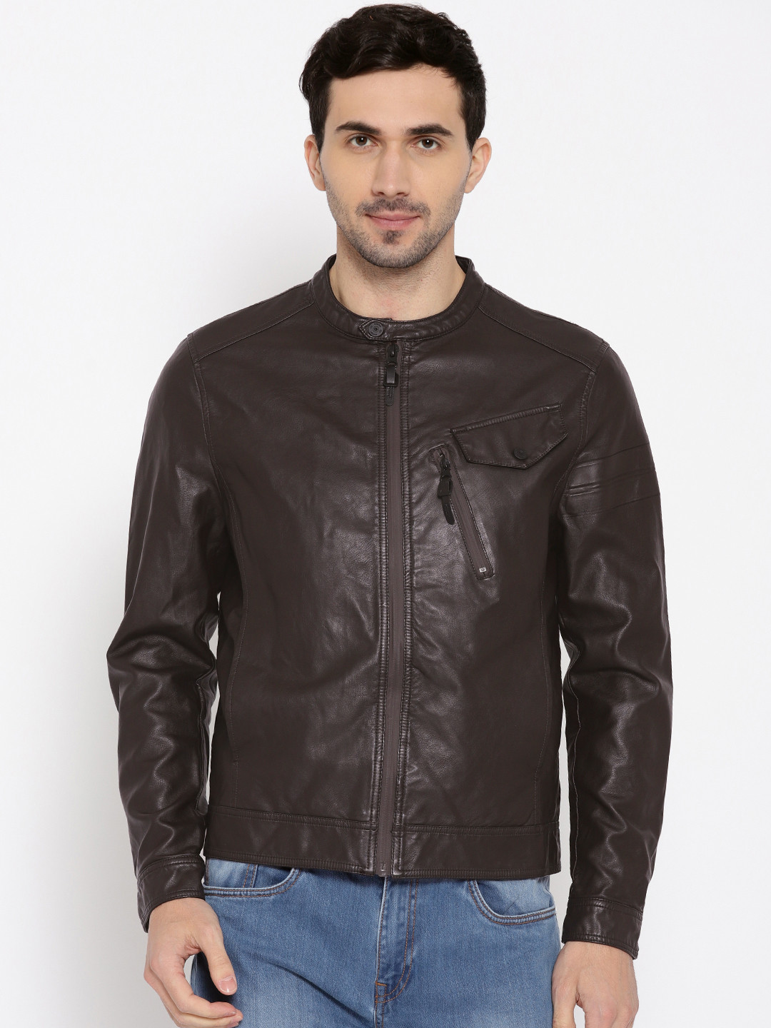 Buy Blackberrys Men Coffee Brown Solid Tailored Jacket Jackets for