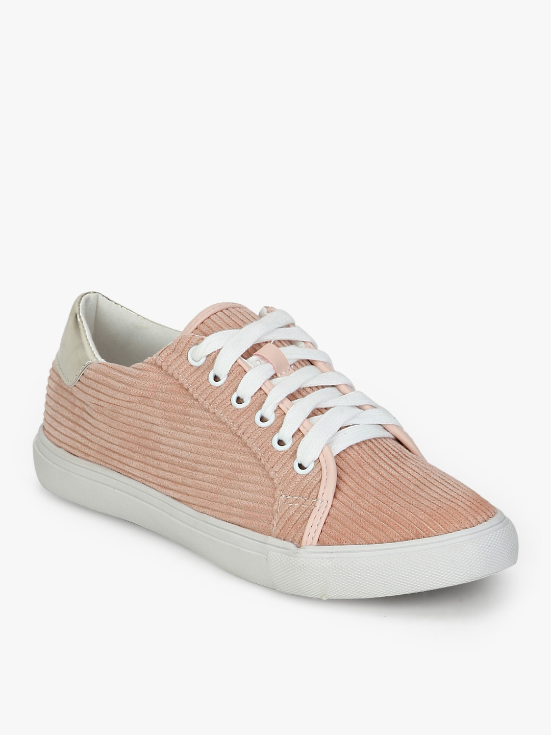 peach coloured trainers