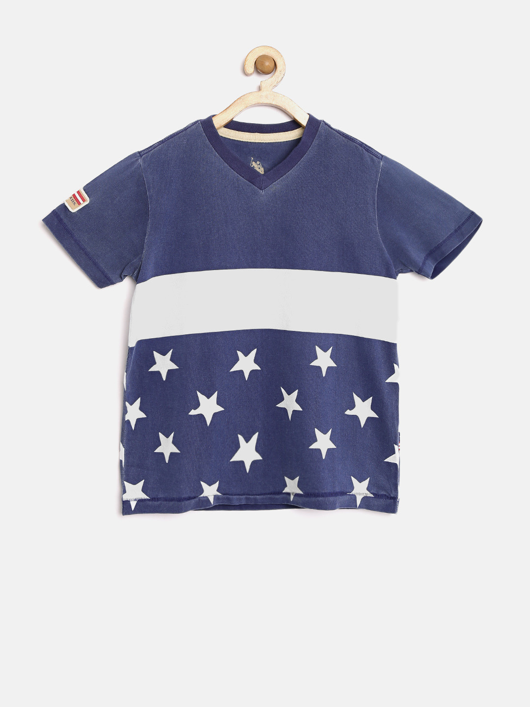 Buy U.S. Polo Assn. Kids Boys Navy Printed T Shirt Tshirts for Boys