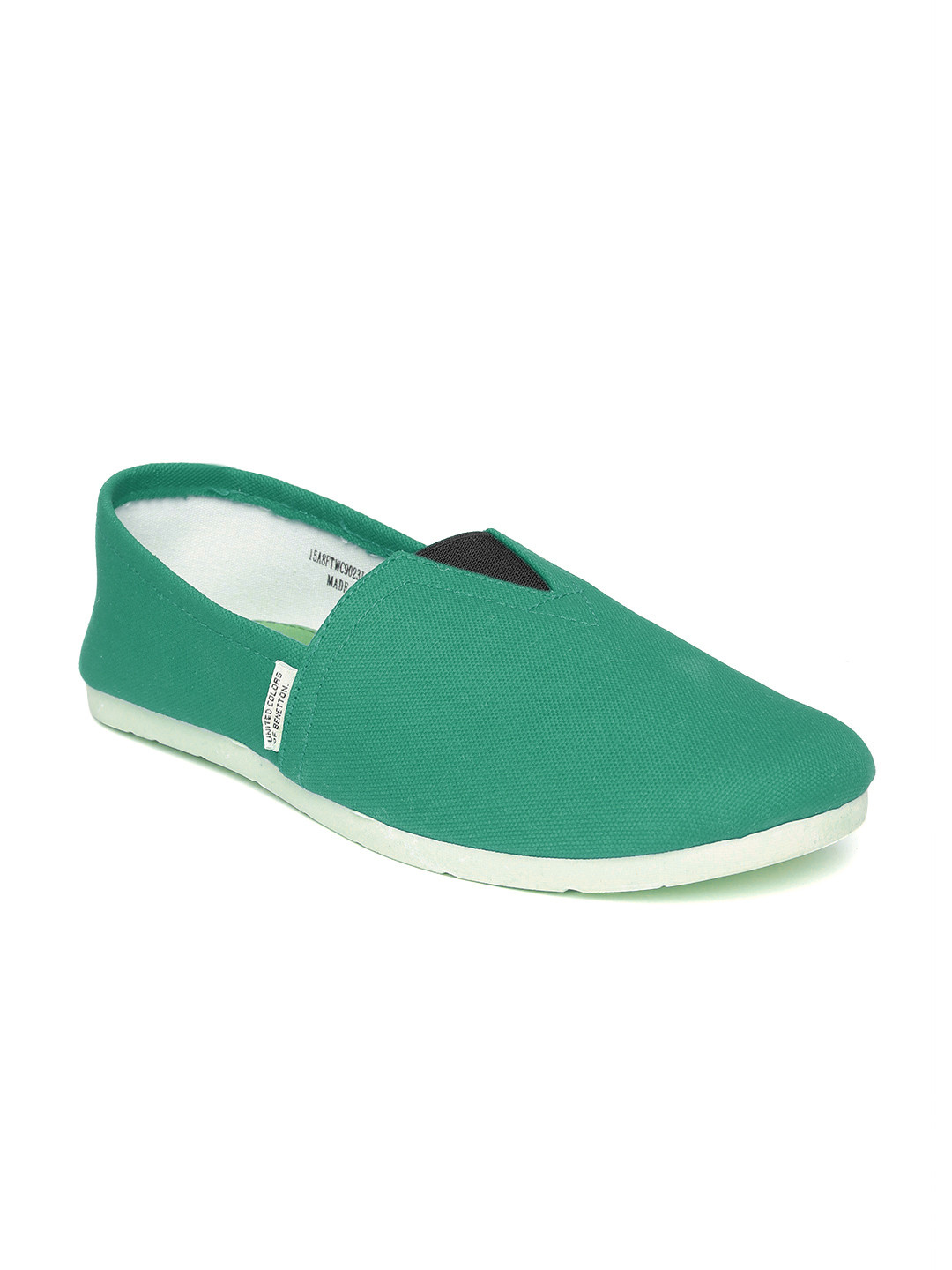 Buy United Colors Of Men Greencanvas Casual Shoes Casual