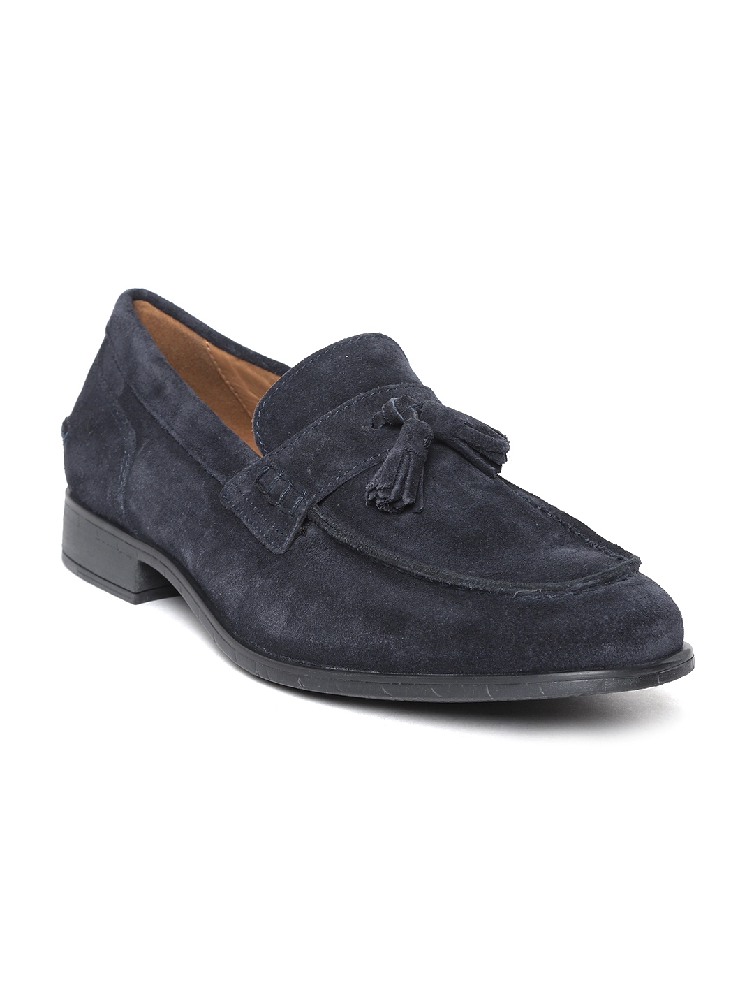 Buy Geox Men Navy Blue Suede Tassel Loafers - Casual Shoes for Men ...