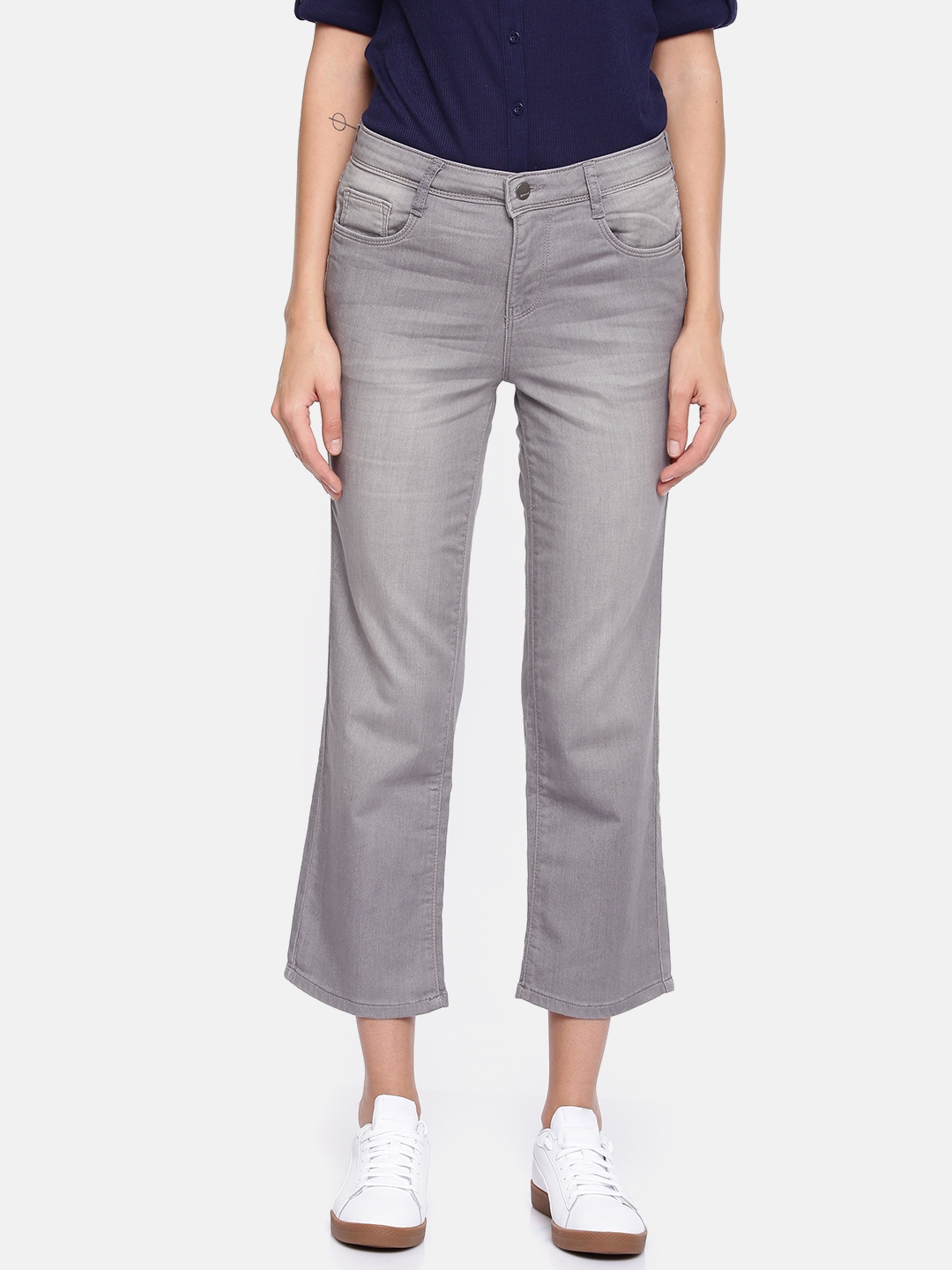 kraus high rise wide leg jeans