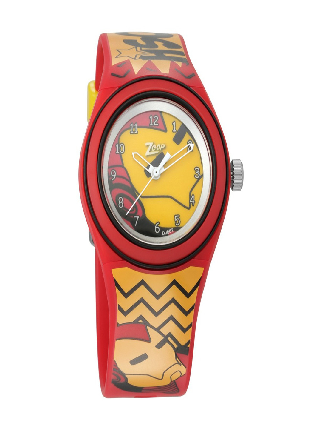 Buy Zoop Marvel Unisex Yellow Analogue Watch C4048PP26 Watches for