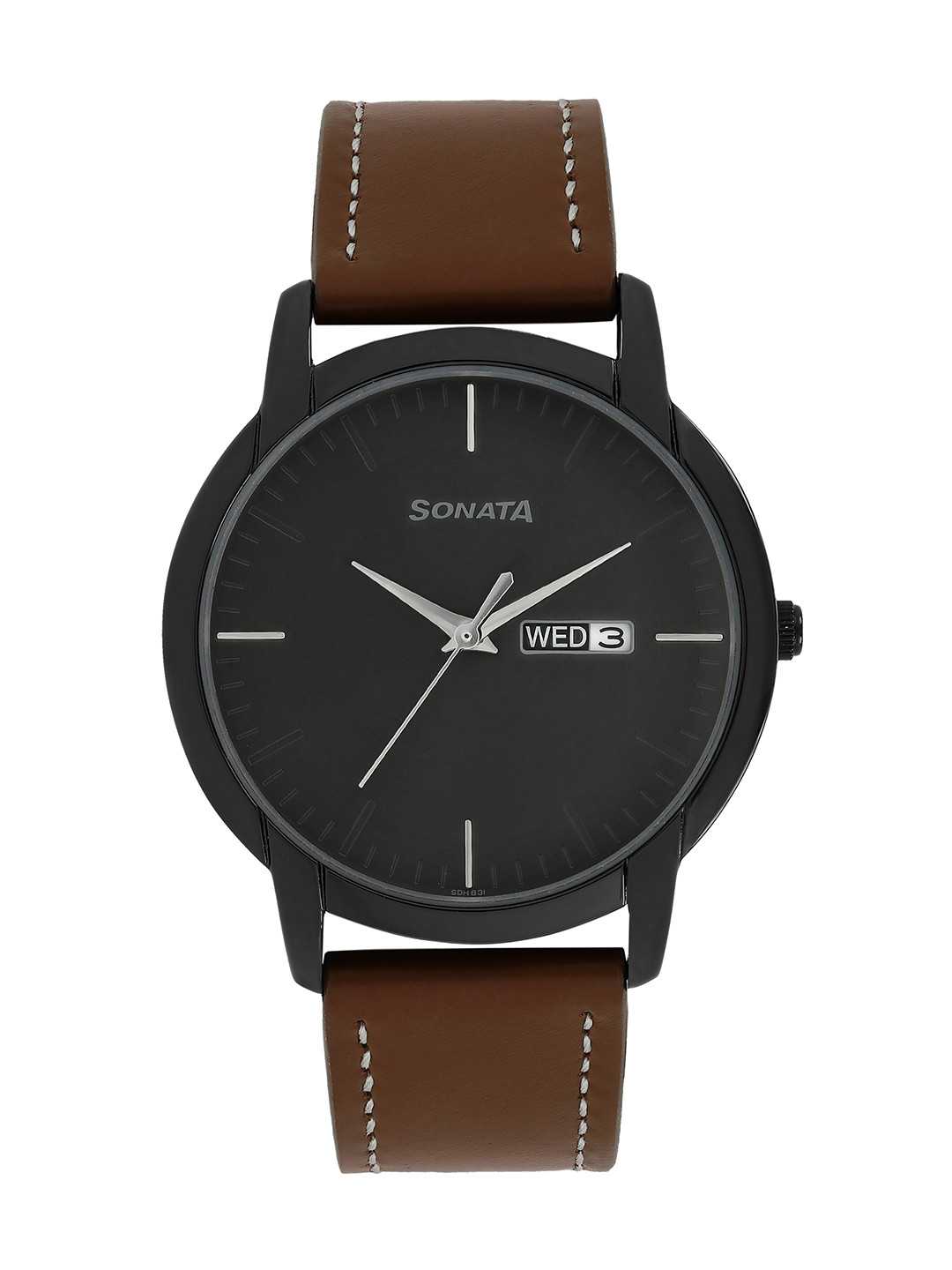 Buy Sonata Reloaded Men Grey Analogue Watch 77031NL04 Watches for Men