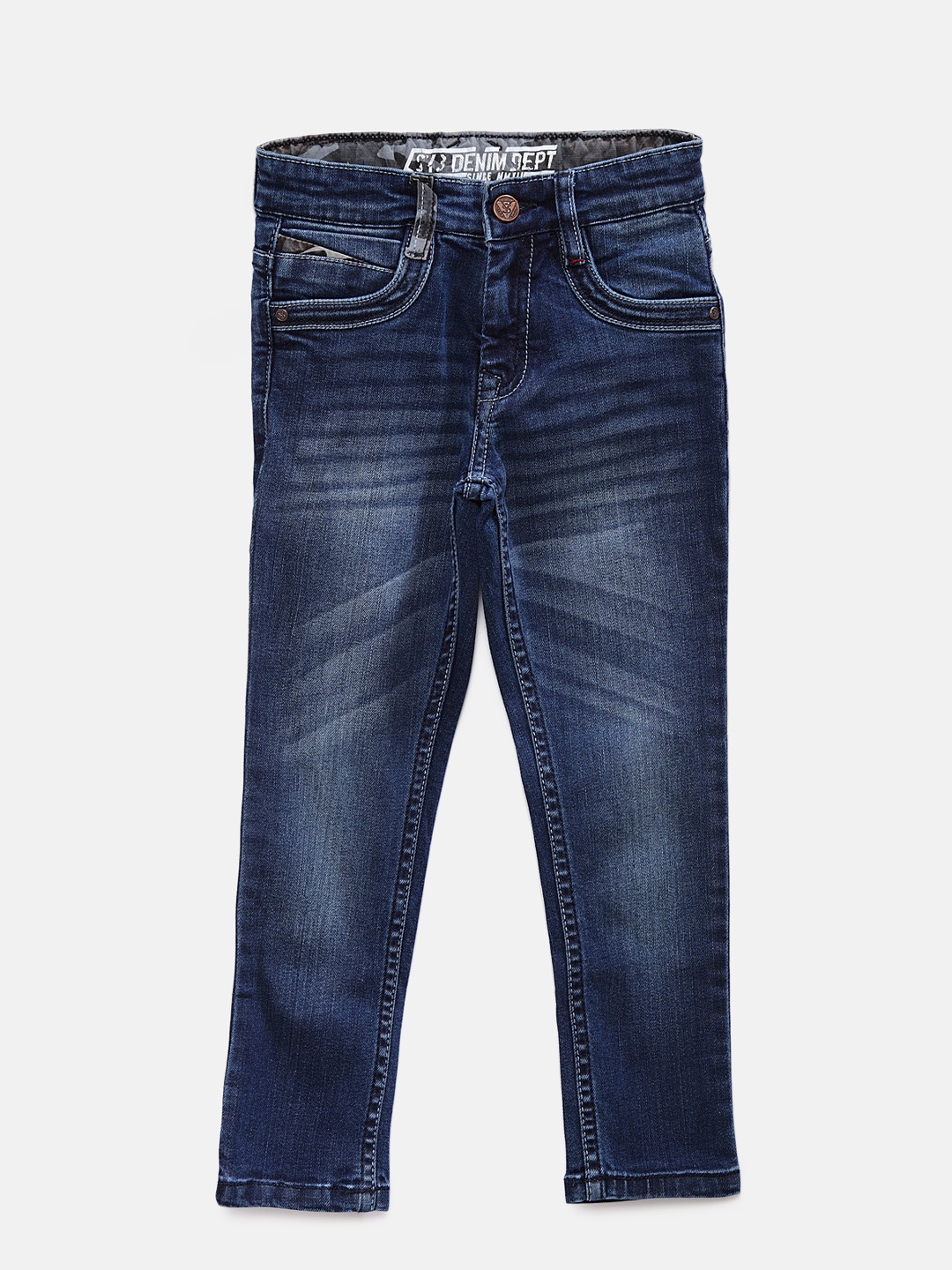 Buy Superyoung Boys Blue Slim Fit Jeans - Jeans for Boys 10074059 | Myntra