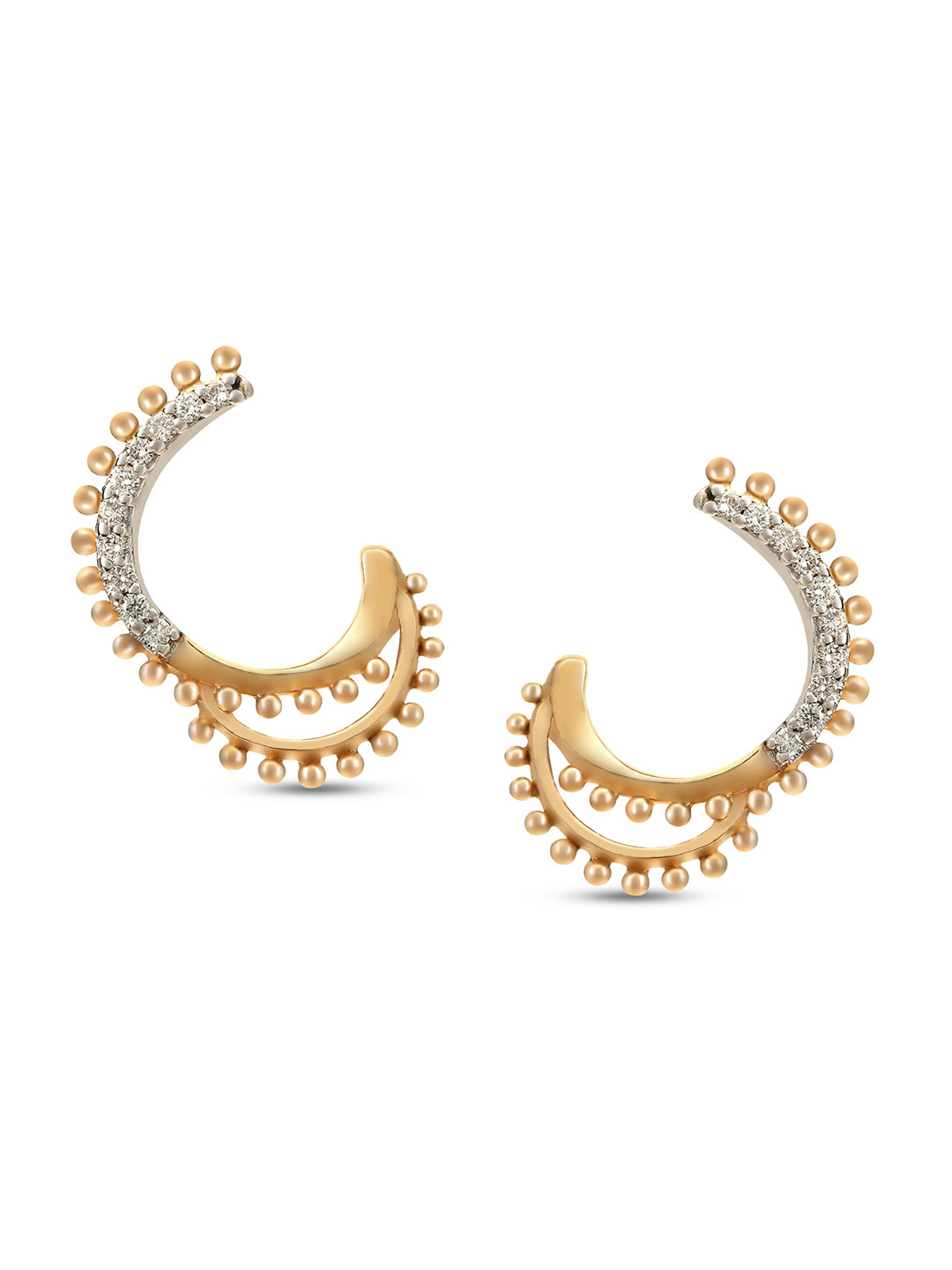 Tanishq hoop earrings clearance