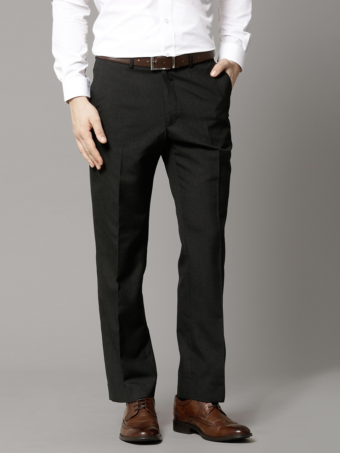 black formal trousers