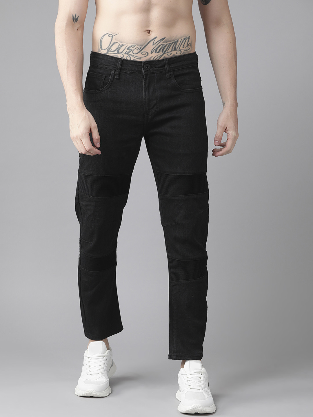 Buy Roadster Men Black Skinny Fit Stretchable Jeans Jeans for Men