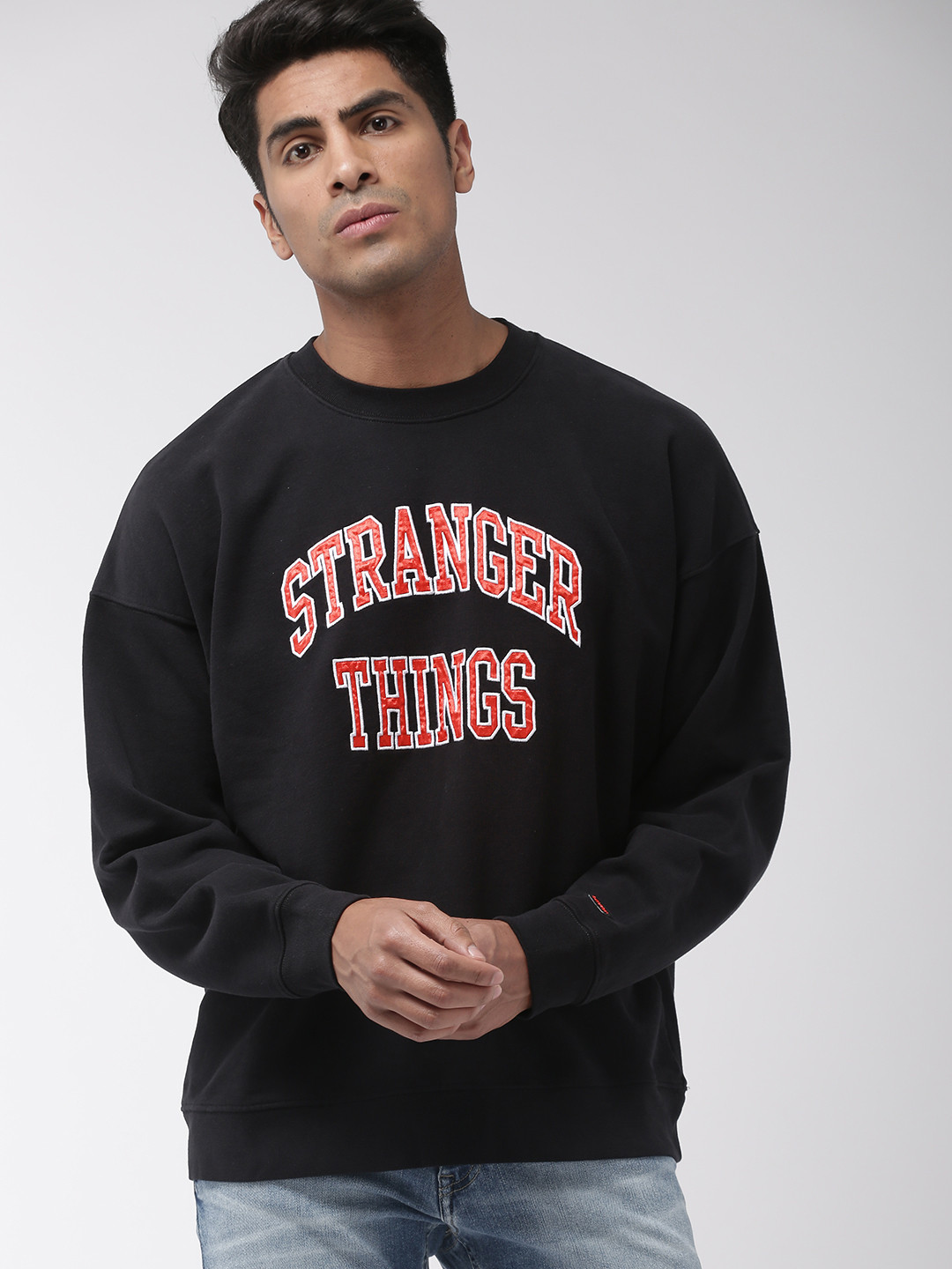 levi's stranger things sweatshirt