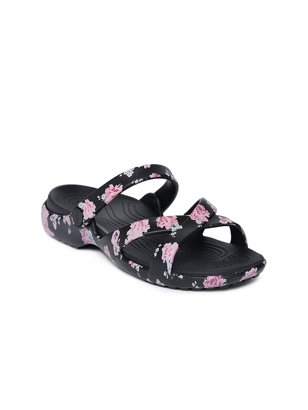 crocs flats open toe
