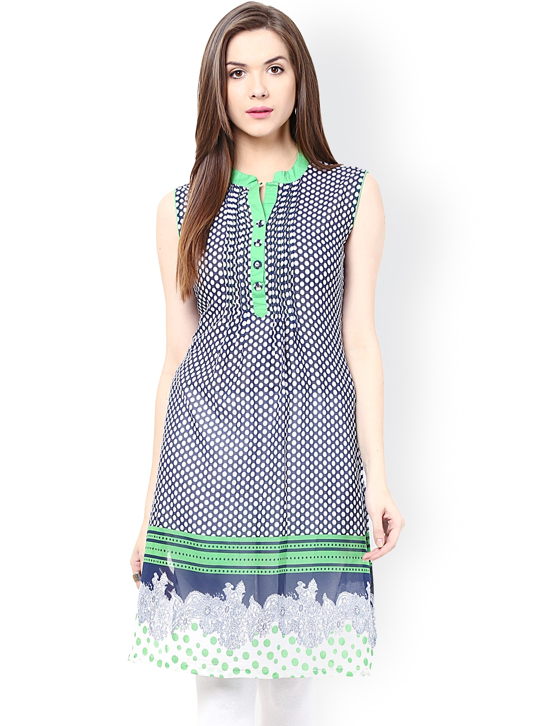 polka dots kurta online