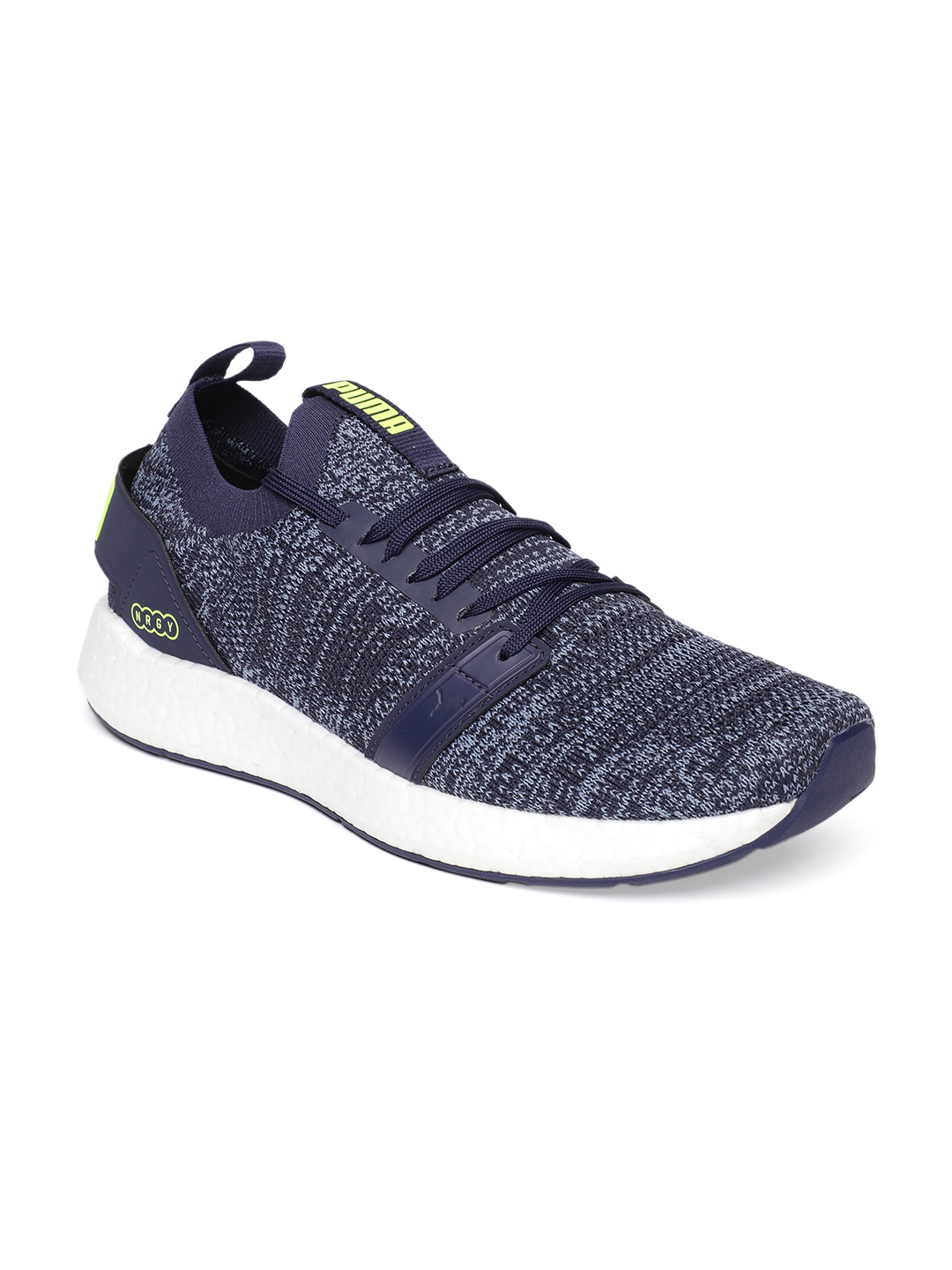 Buy Puma Men Navy Blue NRGY Neko Engineer Knit Running Shoes Sports