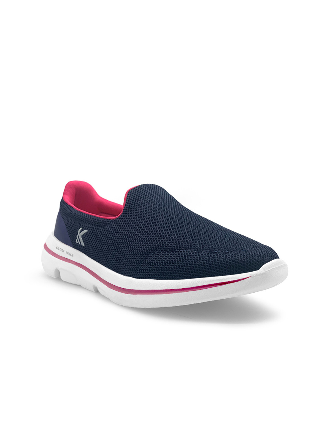 Buy KazarMax Women Navy Blue Slip On Walking Sneakers Casual Shoes