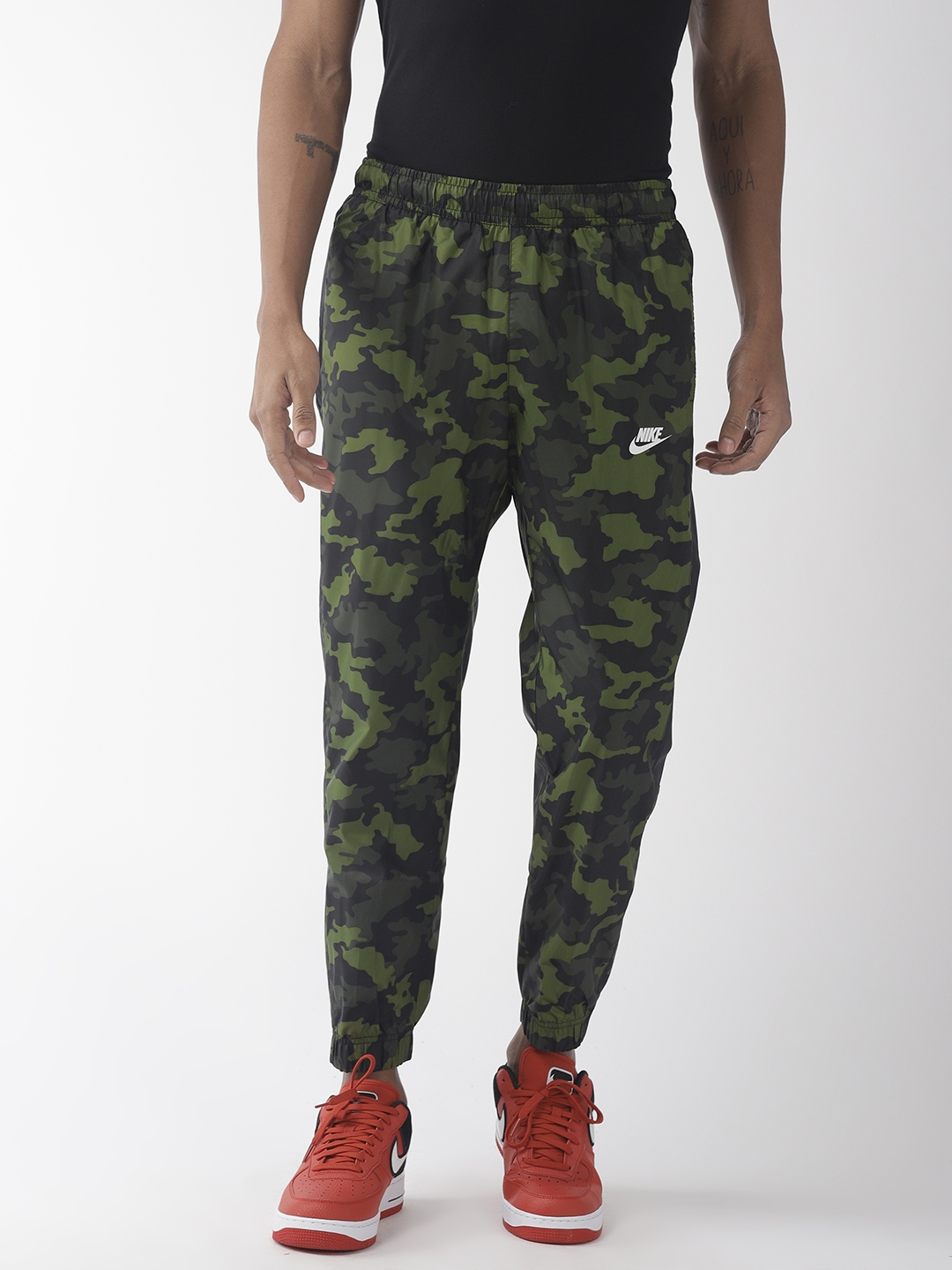 nike tribute pants olive