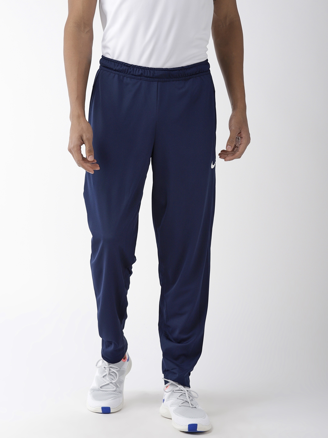 navy blue nike track pants