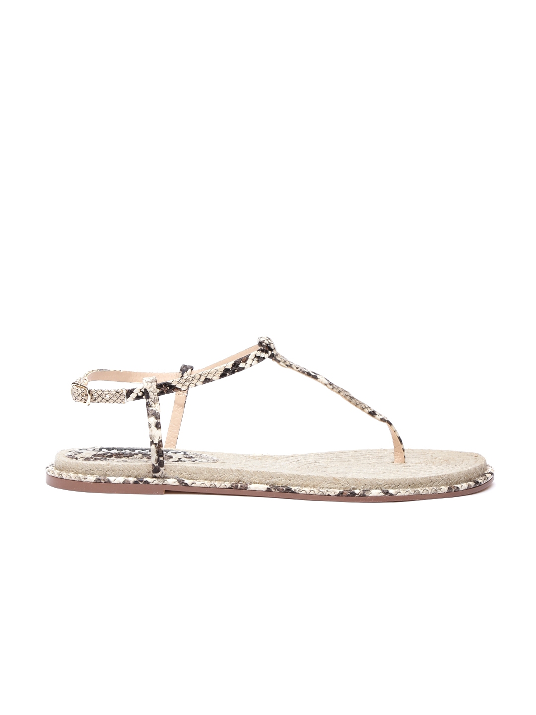 mango leather flats