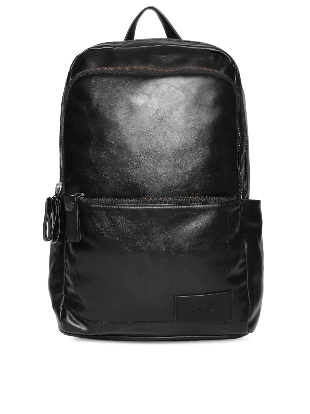 Buy Calvin Klein Jeans Men Black Solid Backpack Backpacks for Men 10143553 Myntra
