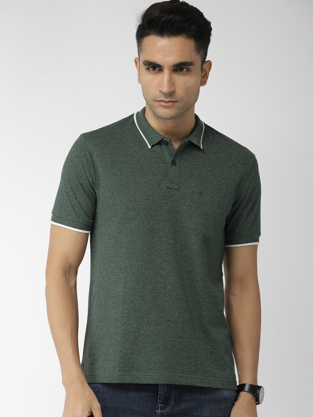 indian terrain collar t shirts
