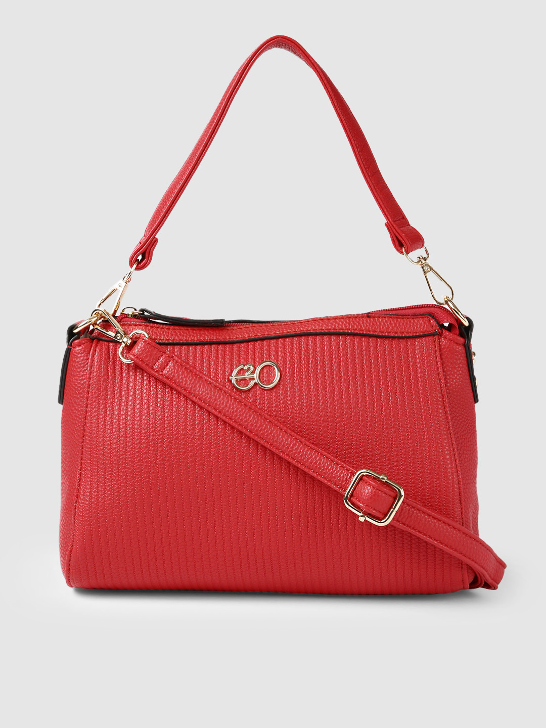 Buy E2O Red Textured Sling Bag Handbags for Women 10156653 Myntra