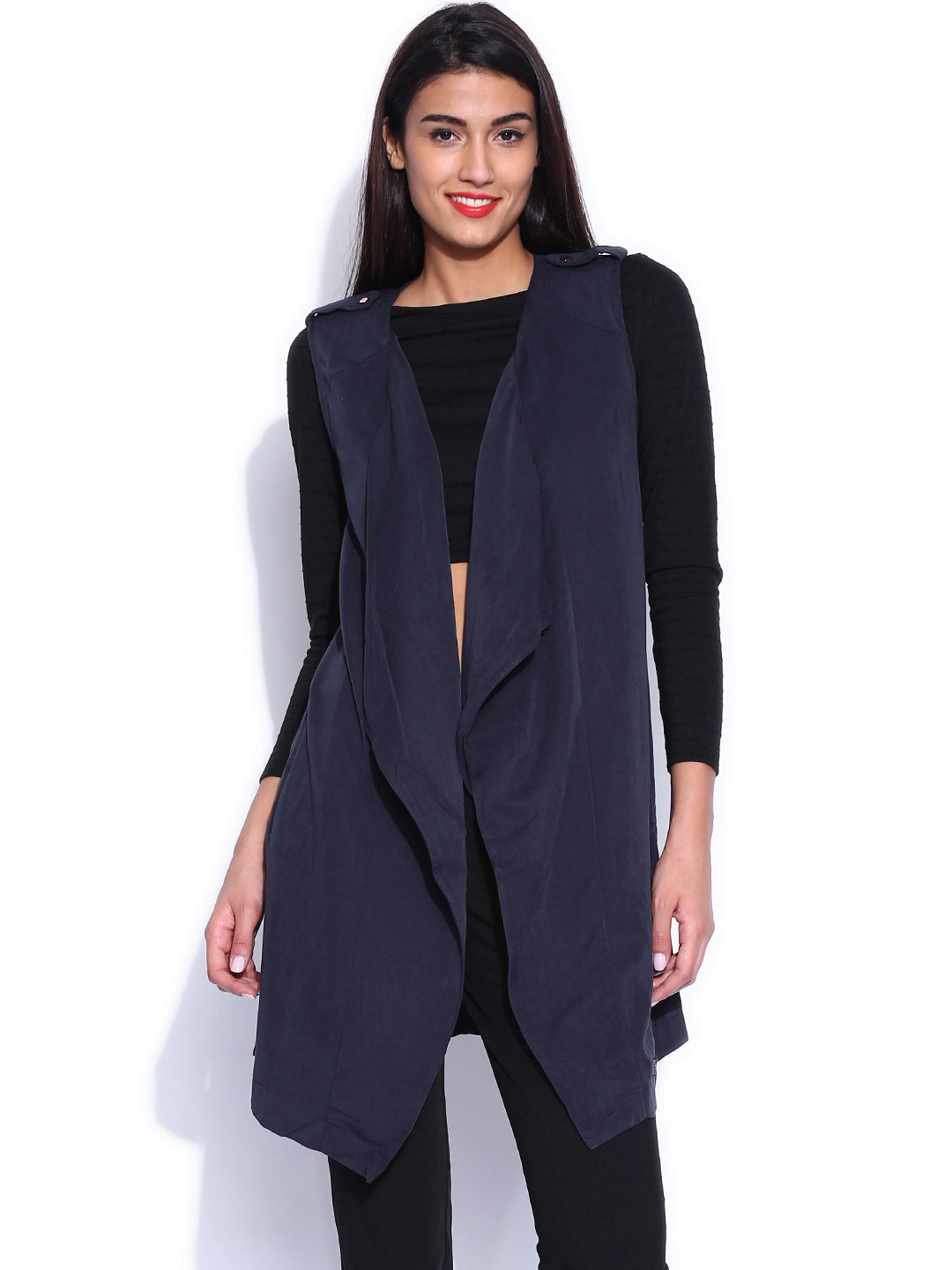 Buy ONLY Blue Shrug Shrug for Women 1017757 Myntra