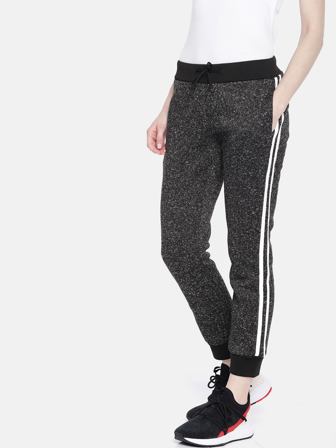 grey charcoal joggers