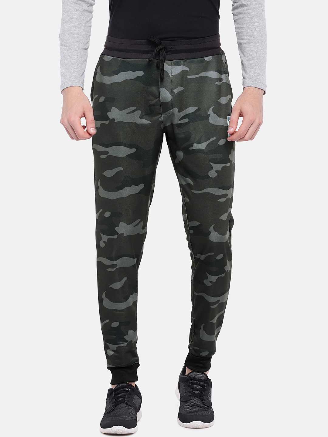 mens green track pants