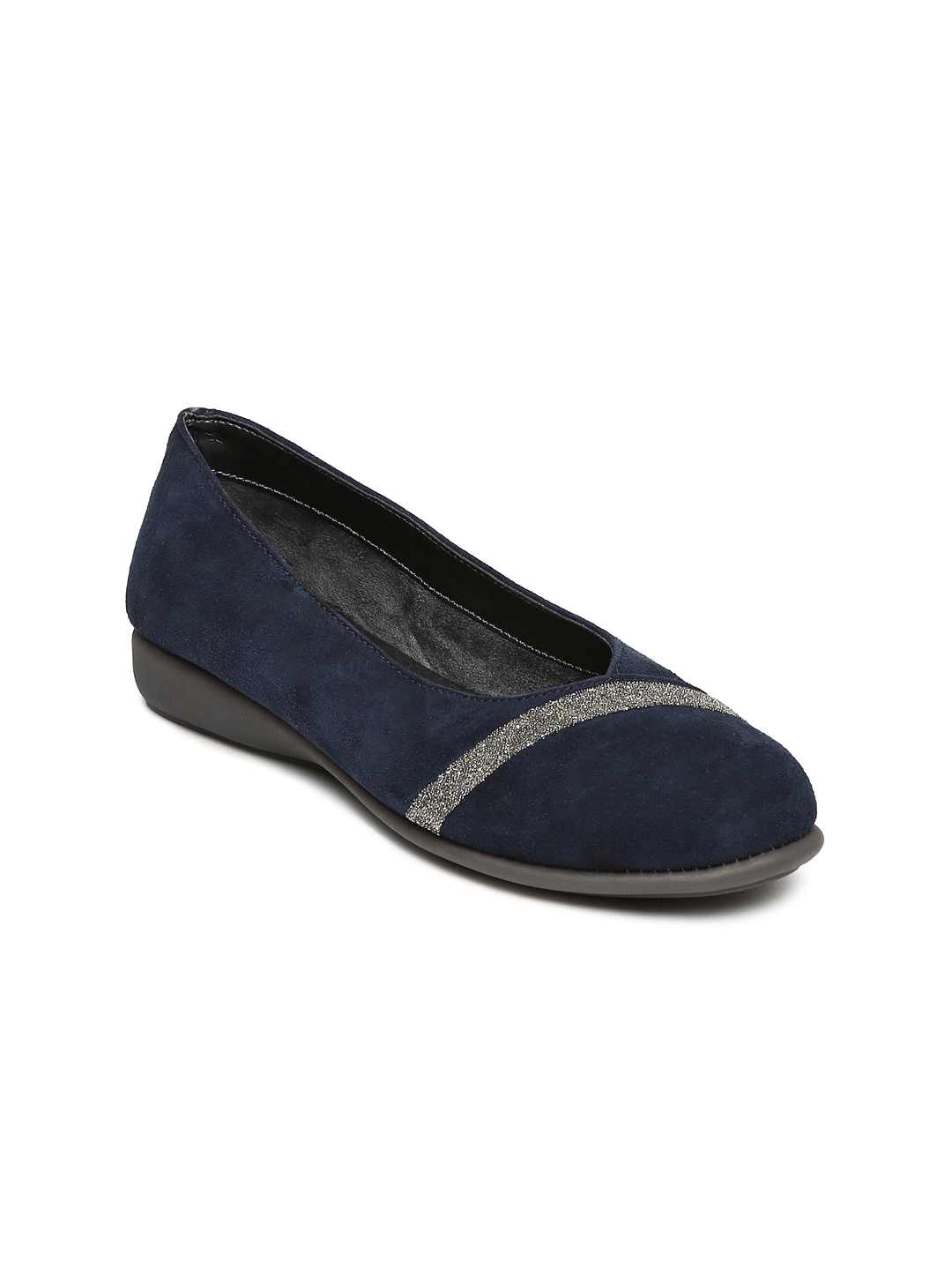 aerosoles navy blue flats