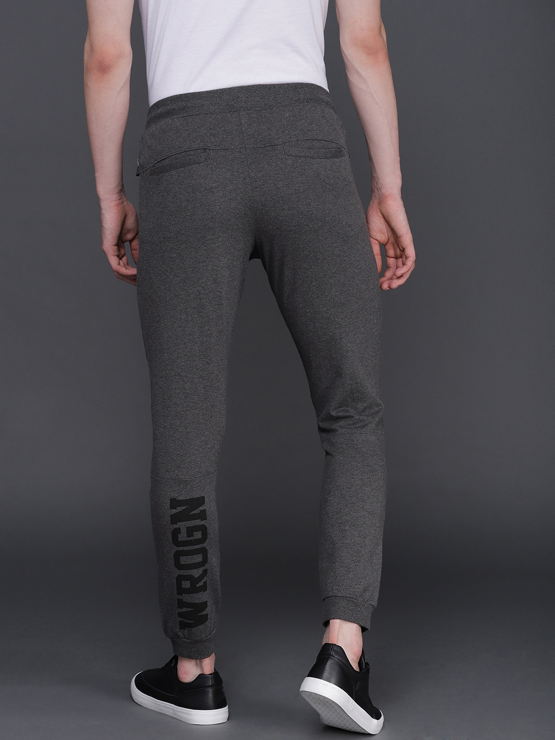 grey charcoal joggers